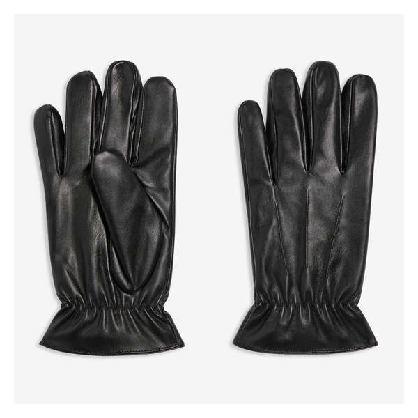 Men's Lined Gloves - JF Black