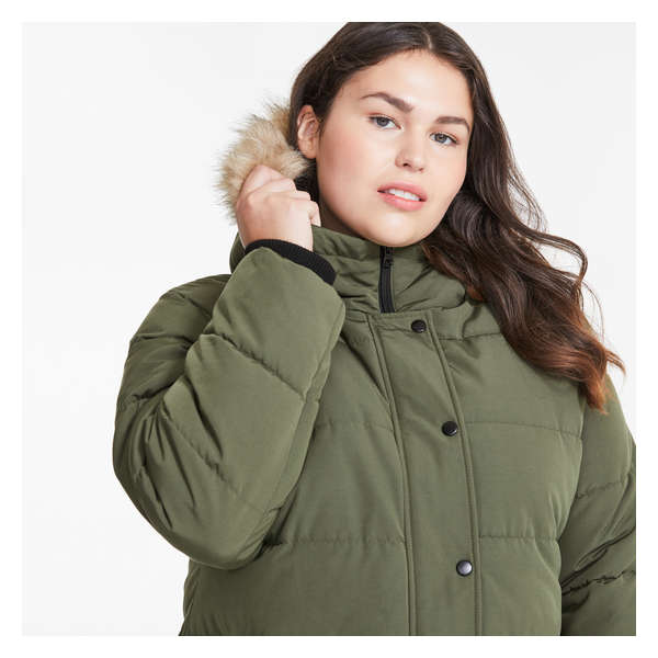 Women+ Parka with PrimaLoft® - Army Green