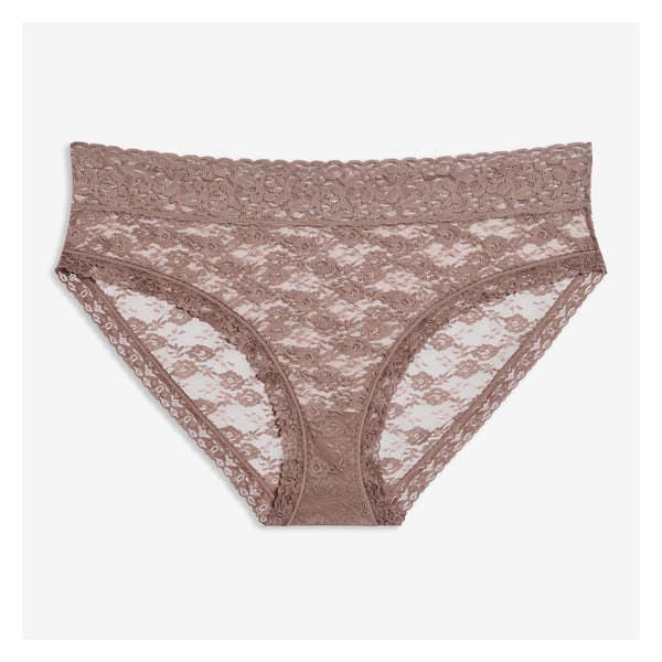 Women+ Lace Hipster - Brown