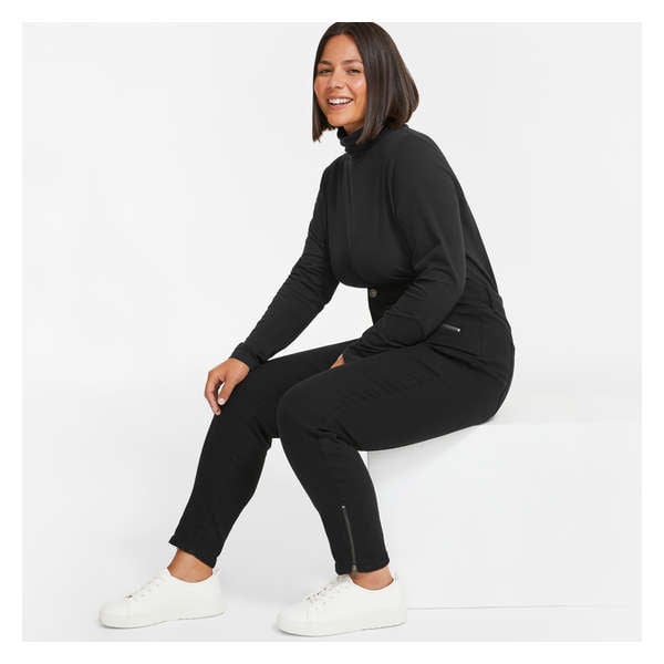 Women+ Turtleneck - JF Black