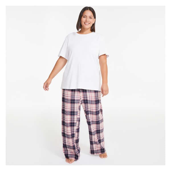 Women+ Flannel Sleep Pant - Light Navy
