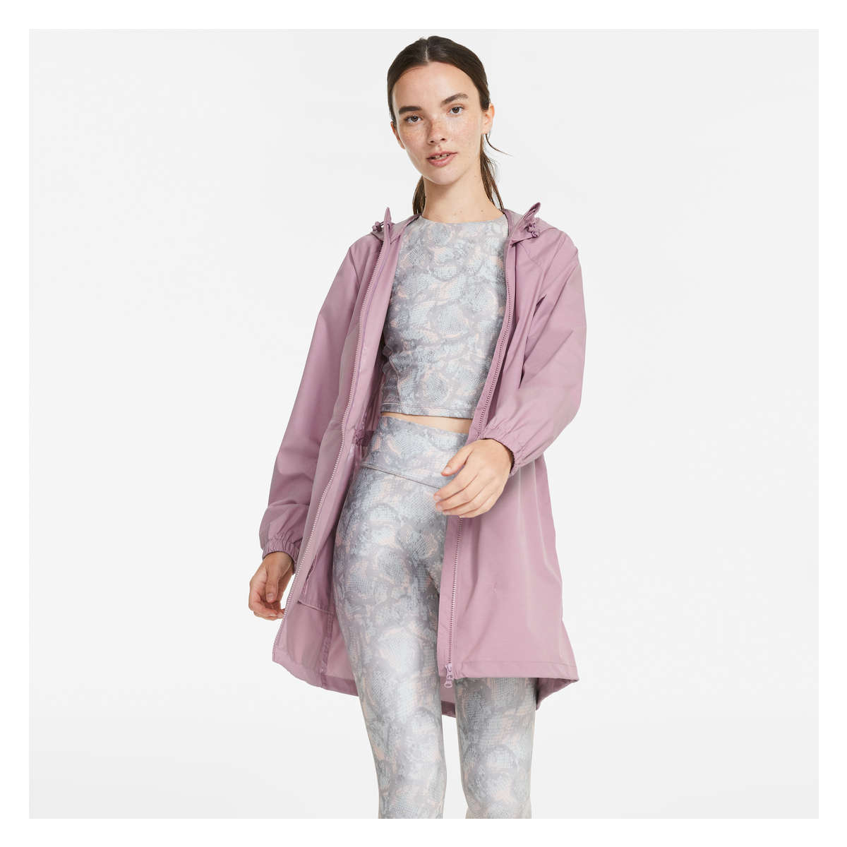 Packable Jacket in Pastel Purple from 