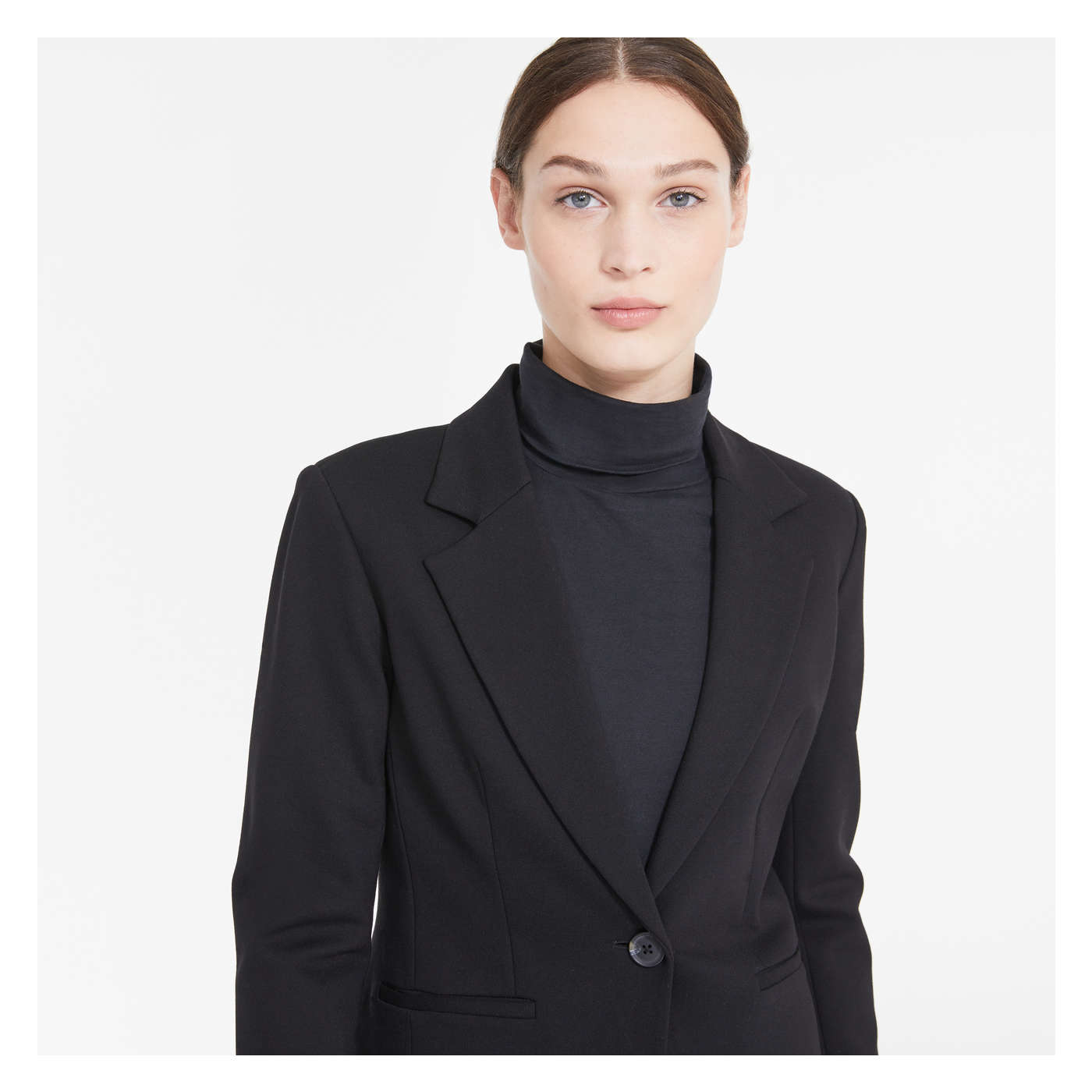 Ponte Blazer in JF Black from Joe Fresh