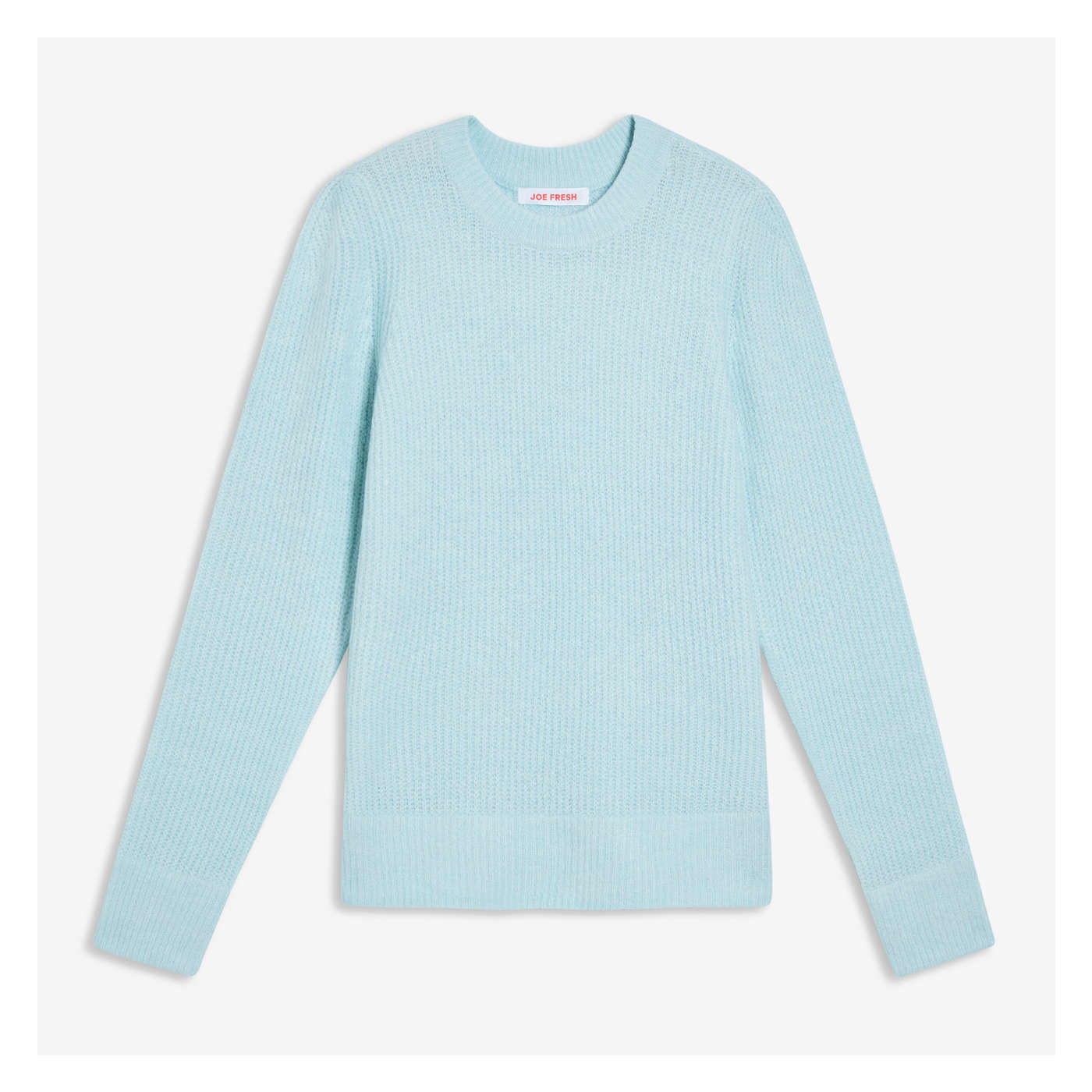 Women+ Knit Sweater in Light Aqua from 