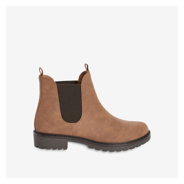 Side Gore Bootie - Brown