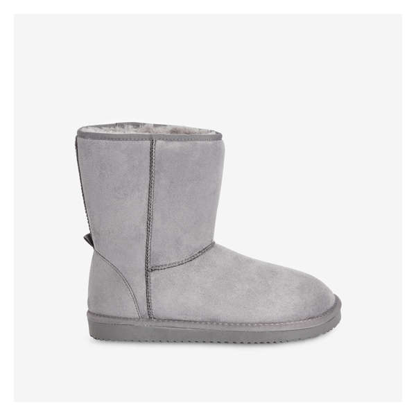 Lined Boots - Grey