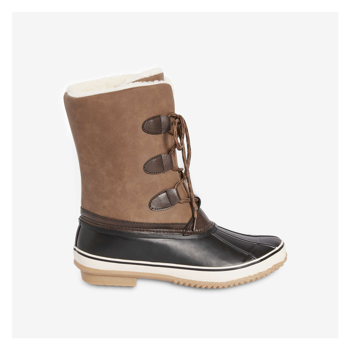 Winter Boots in Brown from Joe Fresh
