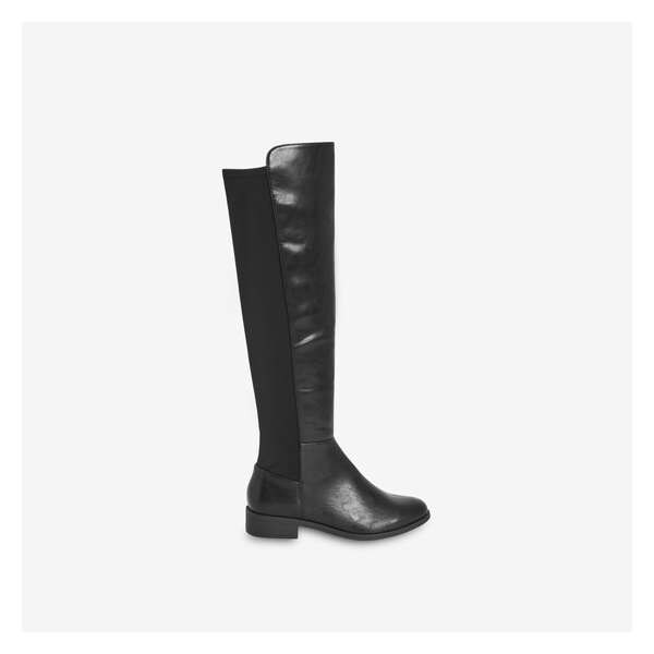 Over-the-Knee Boots - Black