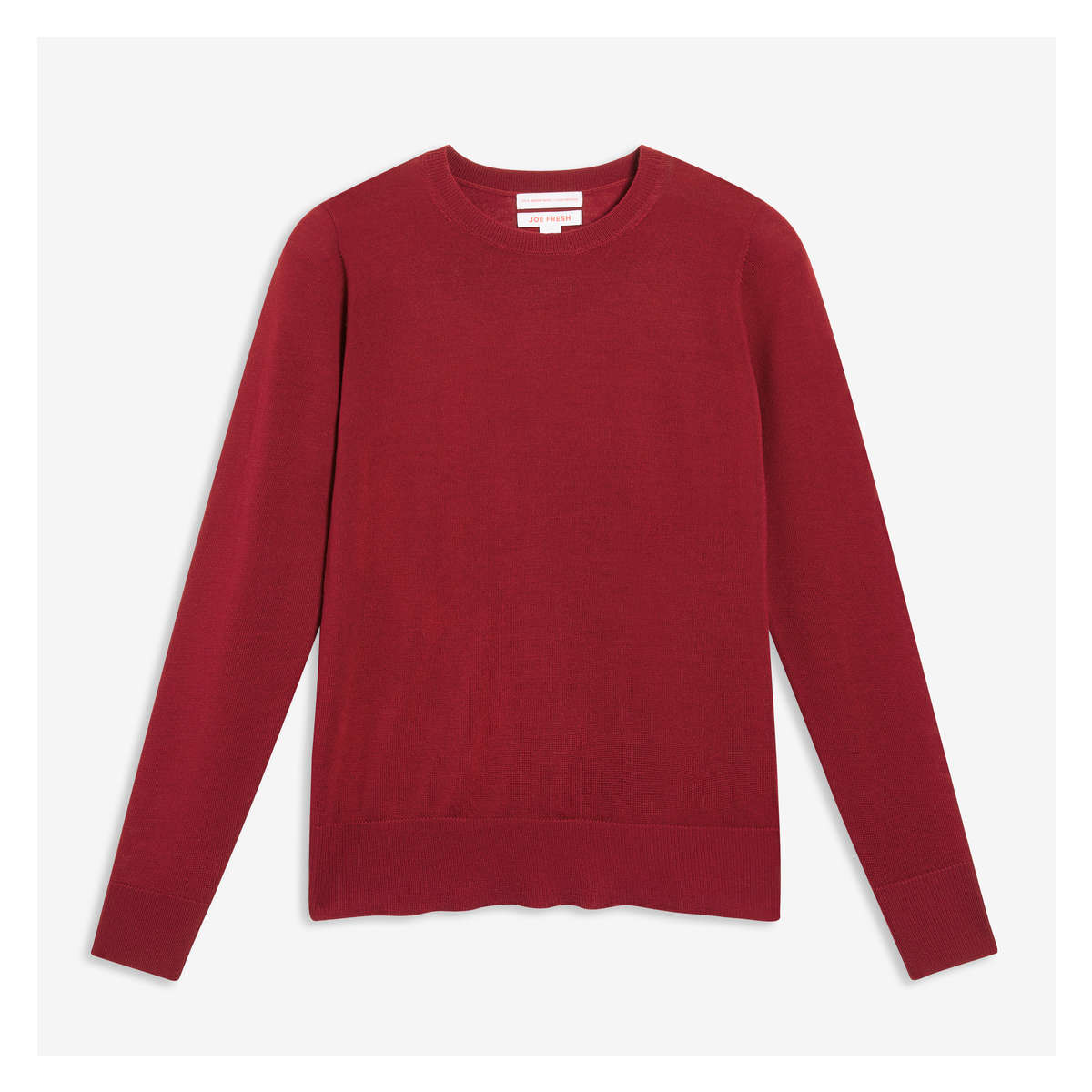 Merino Wool Sweater in Rose from Joe Fresh
