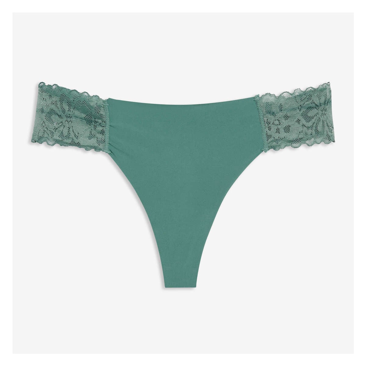 Womens Green Thongs