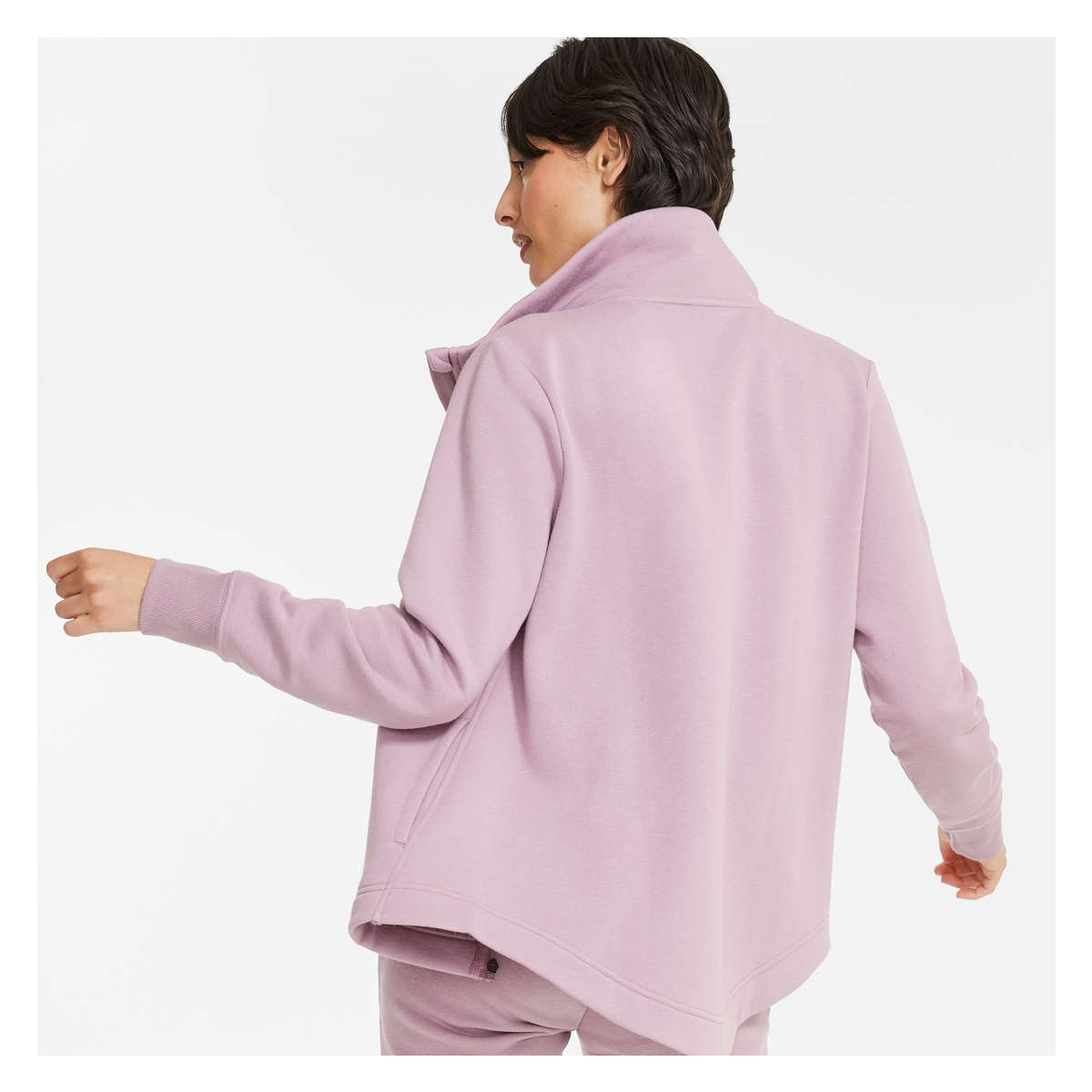 Fleece Jacket in Pastel Purple from Joe 