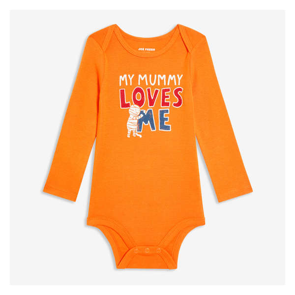 Baby Boys' Bodysuit - Orange