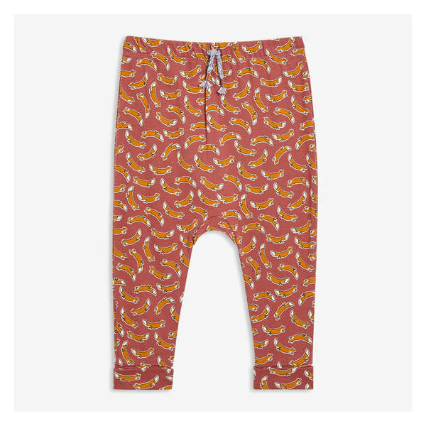Baby Boys' Harem Pant - Dusty Red