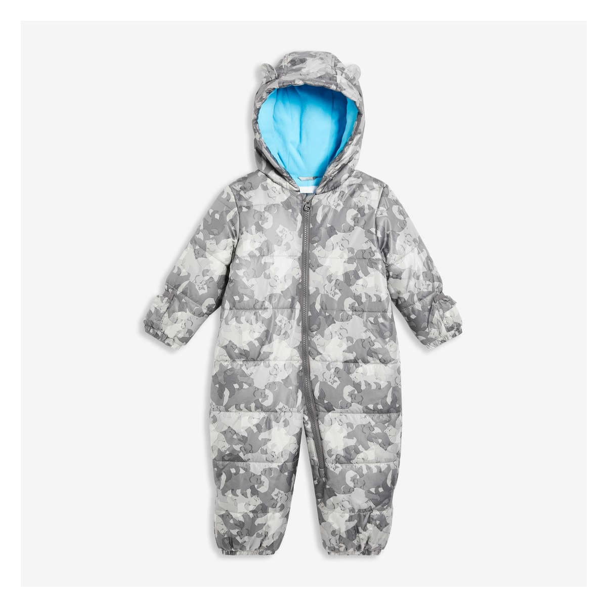 Baby Boys Snowsuit With Primaloft In