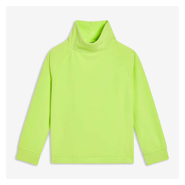 Kid Boys' Fleece Pullover - Light Lime Green
