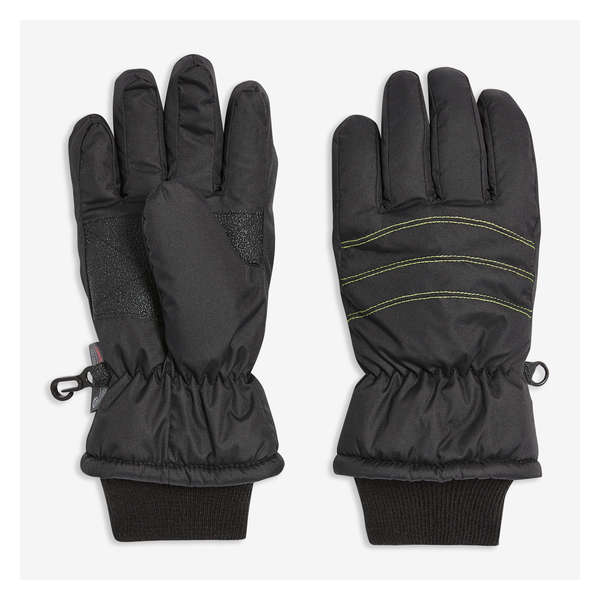Kid Boys' Ski Gloves - JF Black