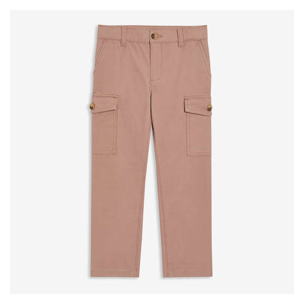 Kid Boys' Cargo Pant - Light Brown