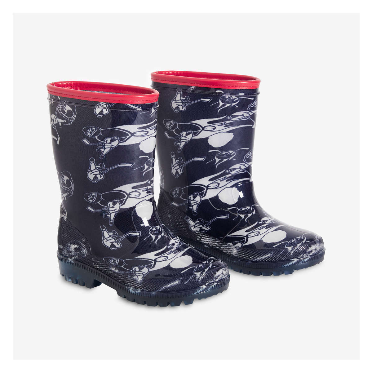 Kid Boys Rain Boots in Navy from Joe Fresh