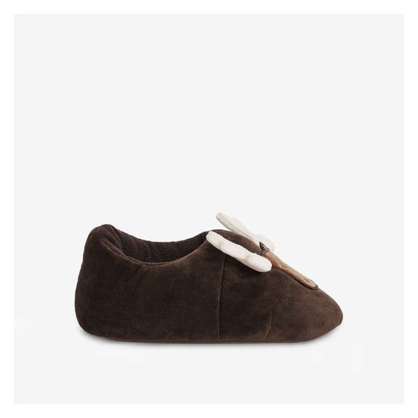 Kid Boys' Character Slippers - Brown