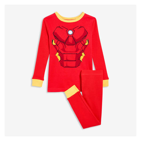 Toddler Marvel Iron Man Sleep Set - Red