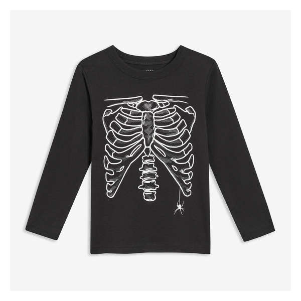 Toddler Boys' Graphic Long Sleeve - JF Black