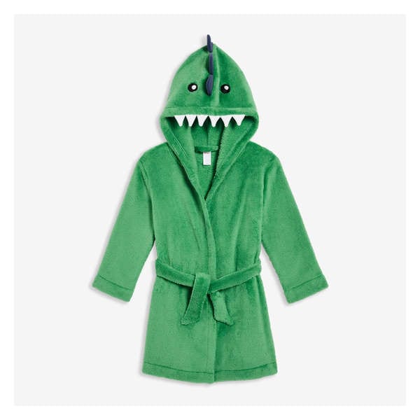 Toddler Boys' Fleece Robe - Dark Green