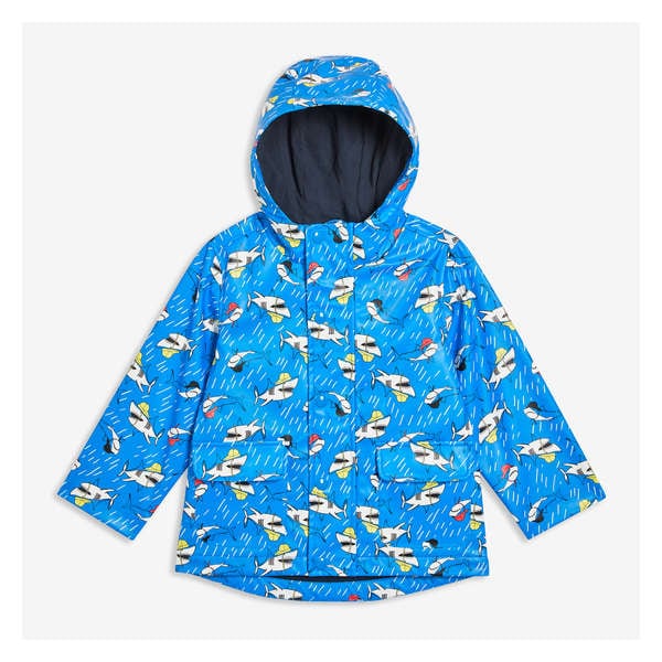 Toddler Boys' Raincoat - Blue