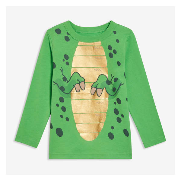 Toddler Boys' Graphic Long Sleeve - Green