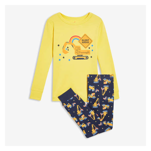 Toddler Boys' 2 Piece Sleep Set - Bright Yellow
