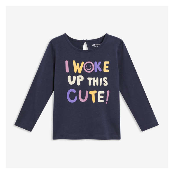 Baby Girls' Long Sleeve - Dark Navy