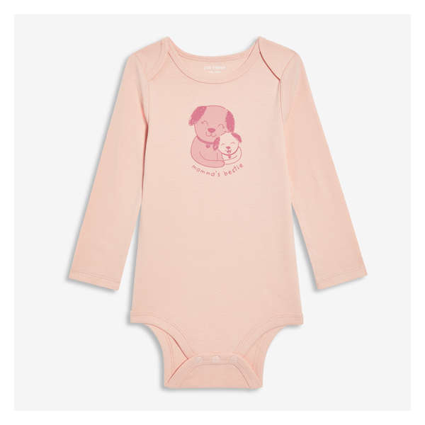 Baby Girls' Bodysuit - Pale Pink