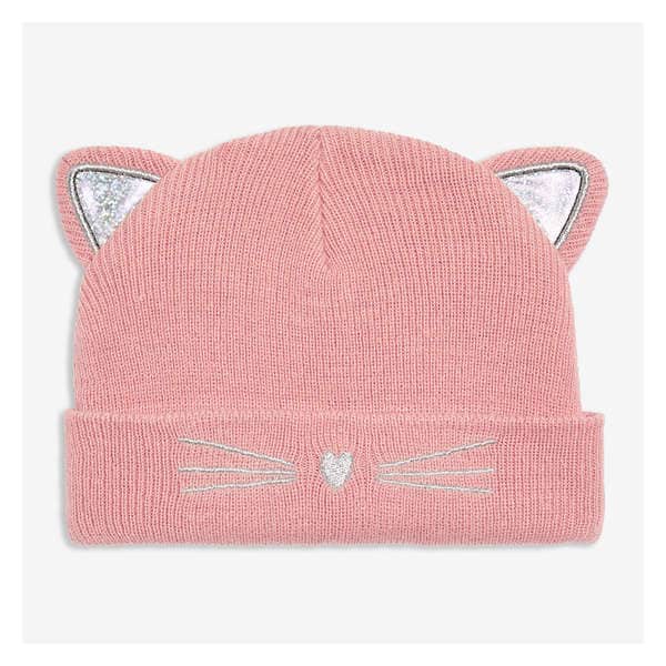 Baby Girls' Cat Beanie - Pink