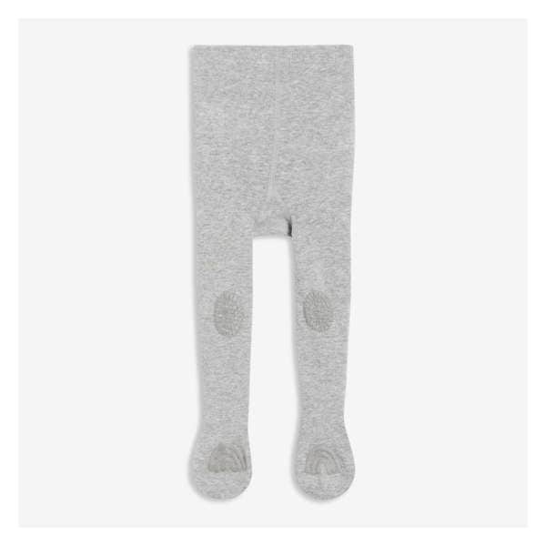 Baby Girls' Knit Tights - Grey