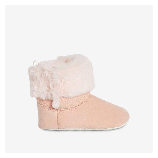 Baby Girls' Quilted Boots - Pink