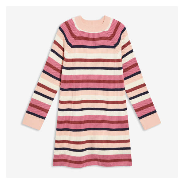 Kid Girls' Sweater Dress - Pale Pink