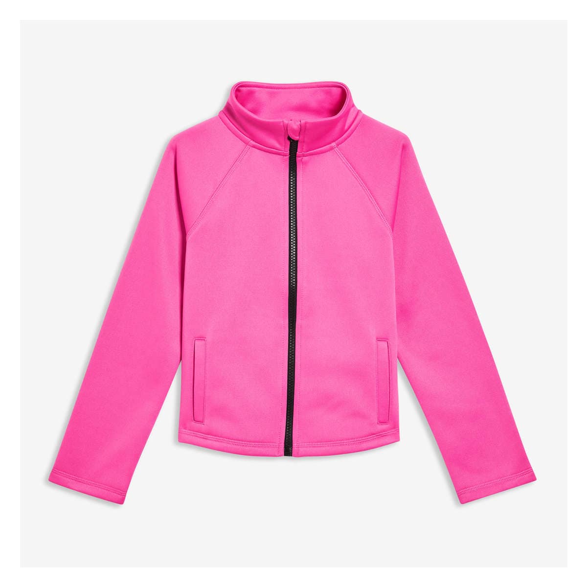 Kid Girls' Zip-Up Active Jacket in Pink from Joe Fresh