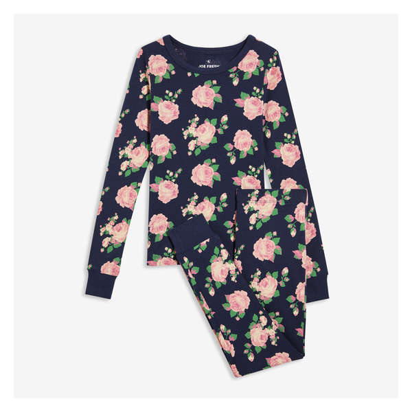 Kid Girls' 2 Piece Sleep Set - Navy