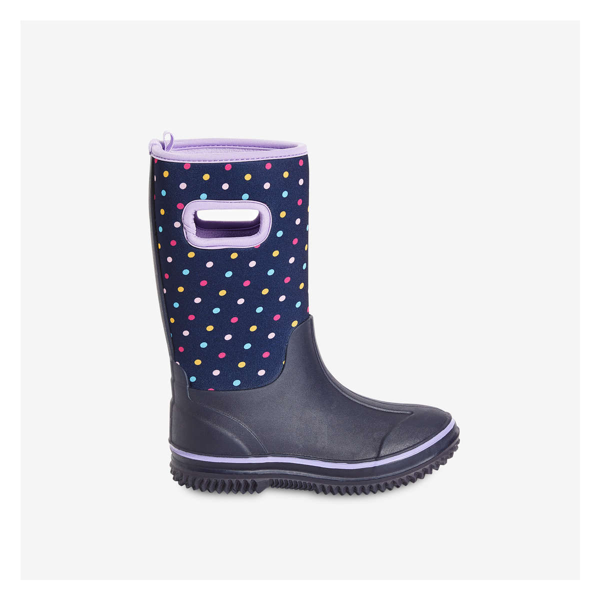 Kid Girls Neoprene Boots in Navy from Joe Fresh