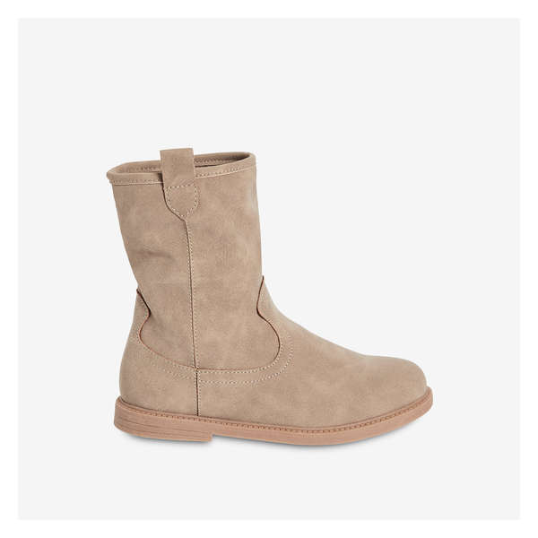 Kid Girls' Slouch Boots - Taupe