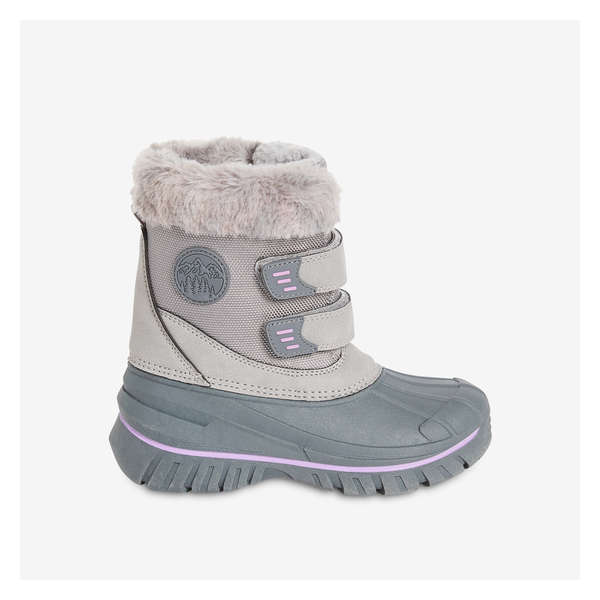 Kid Girls' Winter Boots - Grey