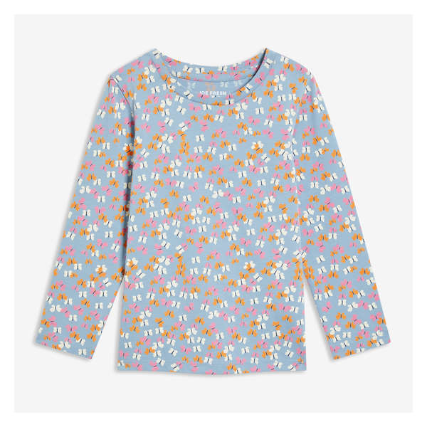 Toddler Girls' Long Sleeve - Dusty Blue