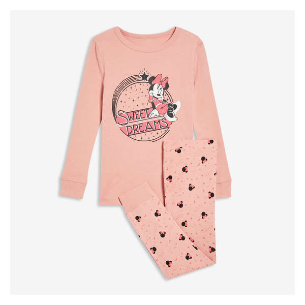 Pyjama Minnie Mouse de Disney pour tout-petits - VIEUX ROSE