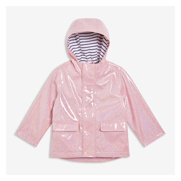 Toddler Girls' Raincoat - Dusty Pink