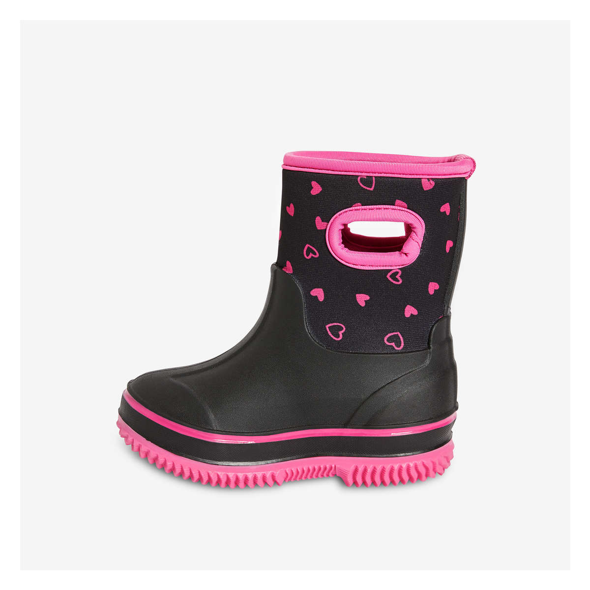 Toddler Girls Neoprene Boots in Black from Joe Fresh