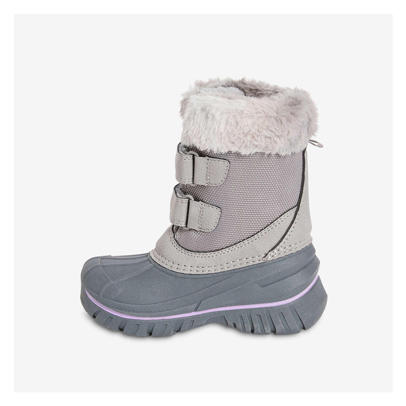 Toddler Girls Winter Boots in Grey from Joe Fresh