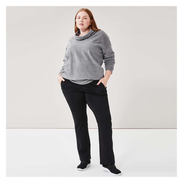 Pantalon sport en molleton Femmes+ - Noir