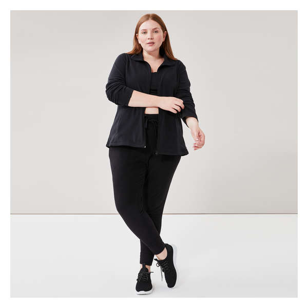 Veste sport en polar Femmes+ - Noir