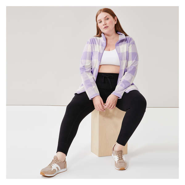 Women+ Fleece Active Jacket - Lilac