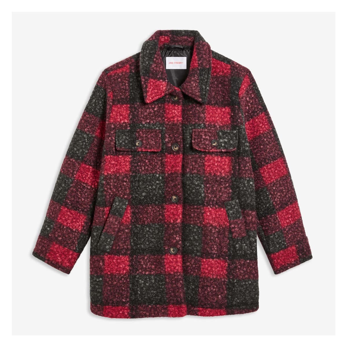 Plaid 2025 shirt coat