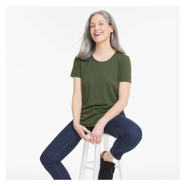 Relaxed Tee - Army Green